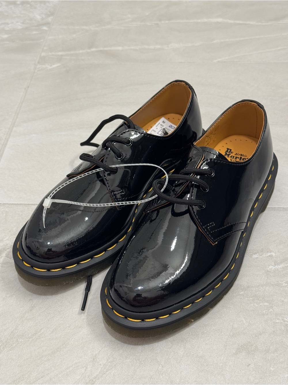 Dr. Martens 1461 Patent Leather Oxford Shoes Grunge Academia